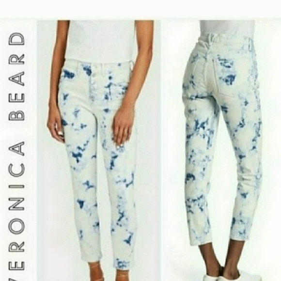 Veronica Beard | Debbie High Rise Tye-Dye Skinny Jeans Size 27 or 4 - Picture 9 of 9